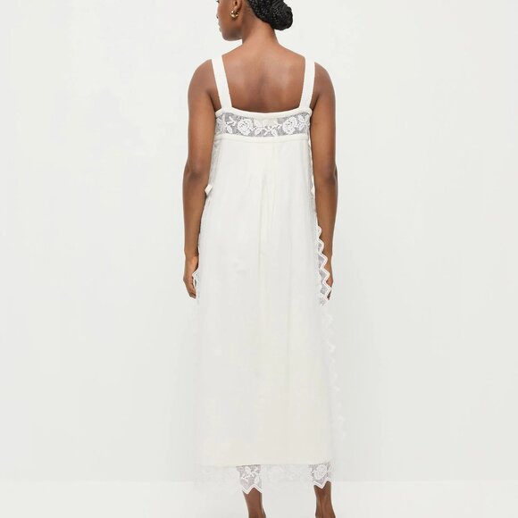 Poppy Lace Trim Dress Size 00 - Picture 5 of 8